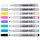 Centro Decor Pen Deko Marker " Pastell 7 + 2 " 1,2 mm 9er