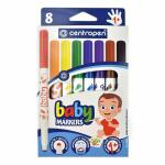 Centro Fasermaler Baby niedrige 5 mm Spitze 8er Papp-Etui