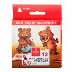 KOH Wachsmalstifte TRIO WAX 8,2 mm x 90 mm 12er Pack