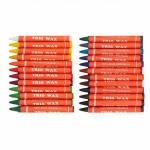 KOH Wachsmalstifte TRIO WAX 8,2 mm x 90 mm 24er Pack