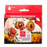 KOH Wachsmalstifte TRIO WAX 10 mm x 90 mm 12er Pack