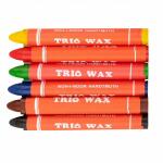 KOH Wachsmalstifte TRIO WAX 10 mm x 90 mm 6er Pack