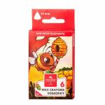 KOH Wachsmalstifte TRIO WAX 10 mm x 90 mm 6er Pack