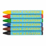 KOH Wachsmalstifte Drachenmotiv 7,8 mm x 80 mm 6er Pack