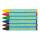 KOH Wachsmalstifte Drachenmotiv 7,8 mm x 80 mm 6er Pack