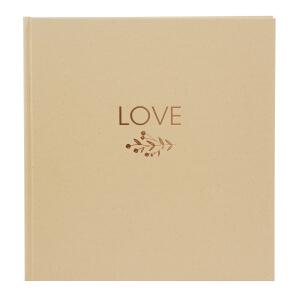 Goldbuch Hochzeitsalbum naturLiebe braun