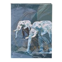 Goldbuch Notizbuch A5 Elephants