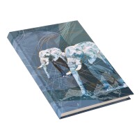 Goldbuch Notizbuch A5 Elephants