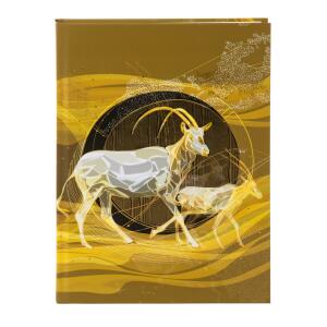 Goldbuch Notizbuch A5 Antelopes