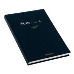 Goldbuch Notizbuch Notiz an mich dunkelblau