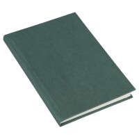Goldbuch Notizbuch Hanf-Papeterie Midnight Green