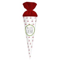 Goldbuch Geschenktüte 35cm Kirschen