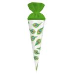 Goldbuch Geschenktüte 35cm Pfauenfeder