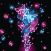 Goldbuch Sound & Light-Schultüte 70cm Schmetterling