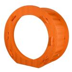 RUNDE LATERNEN 3D-WELLP.21CM,10ST.ORANGE