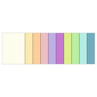 FOTOKTN.300G.DIN A3"PASTELL",10BL.10F.SORTIERT