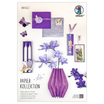 PAPIERKOLLEKTION "LILA"