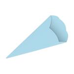 3D-SCHULTÜTEN,68CM HOCH,5ST.HELLBLAU