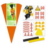 SCHULTÜTEN-BASTELSET EASY LINE "BAUSTELLE"