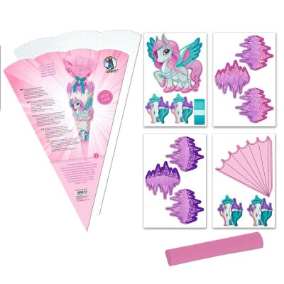 SCHULTÜTEN-BASTELSET EASY LINE MINI "BABY PEGASUS"