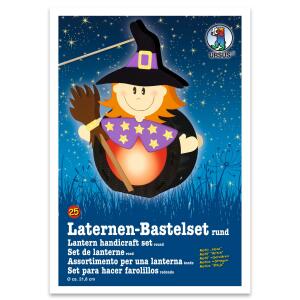 LATERNEN-BASTELSET 25 "HEXE"