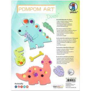 POMPON ART "DINOS"