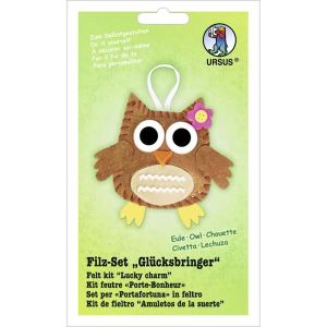 FILZ-SET "GLÜCKSBRINGER",EULE