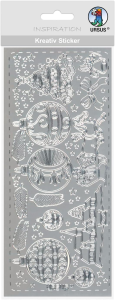 KREATIV-STICKER-SET 9 "CHRISTMAS",15STK