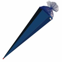 Roth XXL-Basteltüte, ultramarinblau, 100cm, eckig, Rot(h)-Spitze