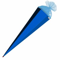 Roth XXL-Basteltüte, pazifikblau, 100cm, eckig, Rot(h)-Spitze