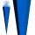 Roth XXL-Basteltüte, pazifikblau, 100cm, eckig, Rot(h)-Spitze