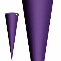 Roth Rohling, lila, 70 cm, rund, Rot(h)-Spitze, ohne Verschluss