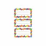 Roth  Buchetiketten Schmetterling, ca. 7,5x4,5 cm, 3x3...
