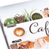 Herma Motiv-Ordner Karton A4, 7 cm Rückenbreite Coffee