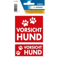 Herma Hinweisetiketten weterfest 2 Größen...