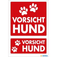 Herma Hinweisetiketten weterfest 2 Größen...