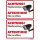 Herma Hinweisetiketten weterfest 85 x 55 mm Videoüberwachung 1 Bl 2 Etik.