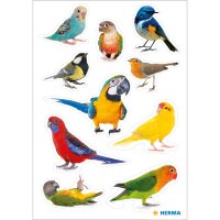 Herma Sticker DECOR Tiere Vögel 3 Bl