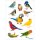 Herma Sticker DECOR Tiere Vögel 3 Bl
