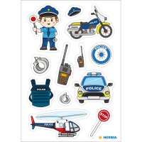 Herma Sticker DECOR Polizei 3 Bl