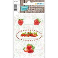 Herma Etiketten für den Haushalt 76 x 35 mm Erdbeere...