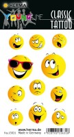 Herma Tattoo Classic Transferfolie Happy Face 1 Bl 11...