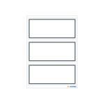 Herma Schuletiketten 82 x 36 mm Rand grau 6 Bl 18 Etik.