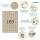 Herma Etiketten permanent haftend 25,4 x 10 mm Silphie-Papier braun 20 Bl 3780 Etik. LaserInkCopy