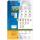 Herma Etiketten permanent haftend 105 x 148 mm Silphie-Papier braun 20 Bl 80 Etik. LaserInkCopy