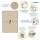 Herma Etiketten permanent 210 x 148 mm Silphie braun 20 Bl 40 Etik.