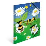 Herma Sammelmappe Eckspanner Karton A4 Bienenweise