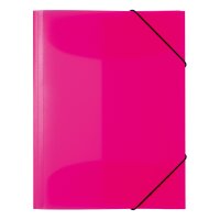 Herma Sammelmappe Eckspanner PP A4 Neon pink