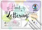 HANDLETTERING PASTEL MIX 130/300G.A6 40BL.5F SORT.