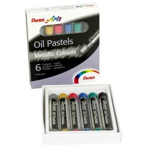 Pentel Oelpastellkreide Set 6St